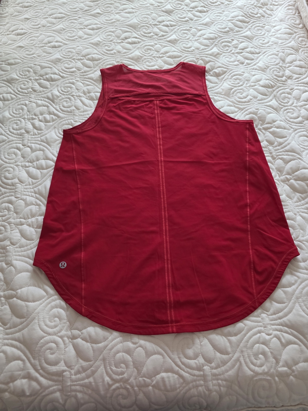 lululemon athletica Red Racerback Tank Top